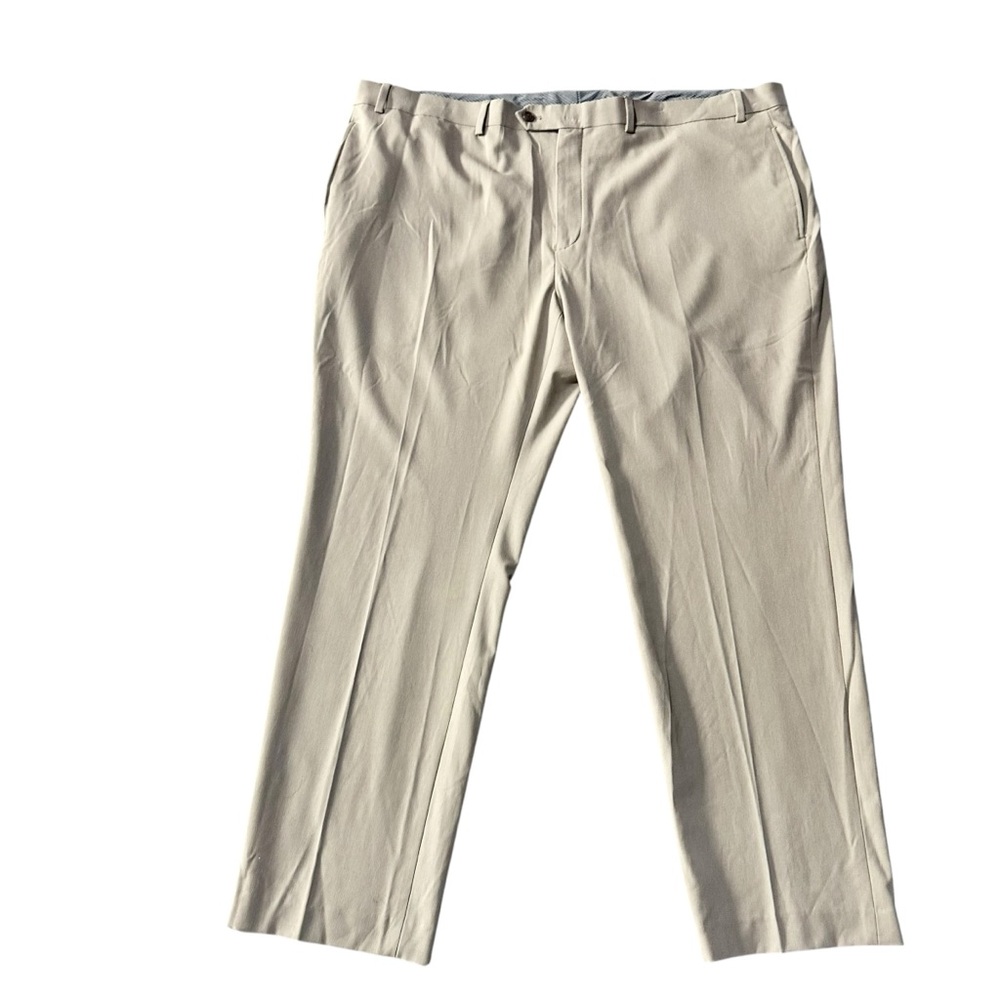 Michael Kors Khaki Flat Front Classic Fit Suit Dress Pants Men’s Size 44x30 NWT
